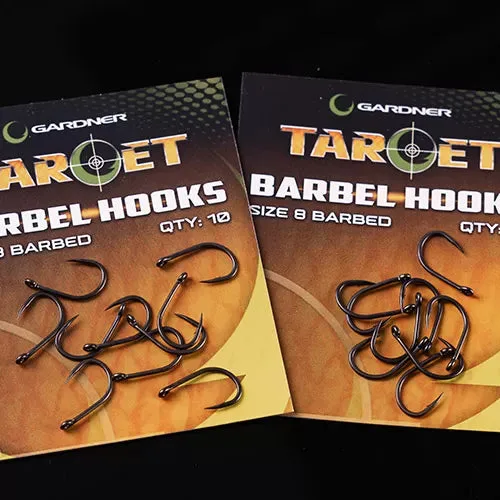 Gardner Tackle Gardner Target Barbel Hooks - 6