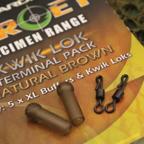 Gardner Tackle Gardner Target Kwik Lok Terminal Pack - Natural Brown