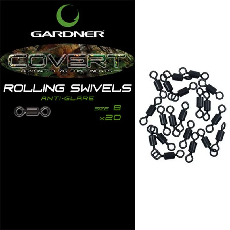 Gardner Tackle Gardner Covert Rolling Swivels - 8