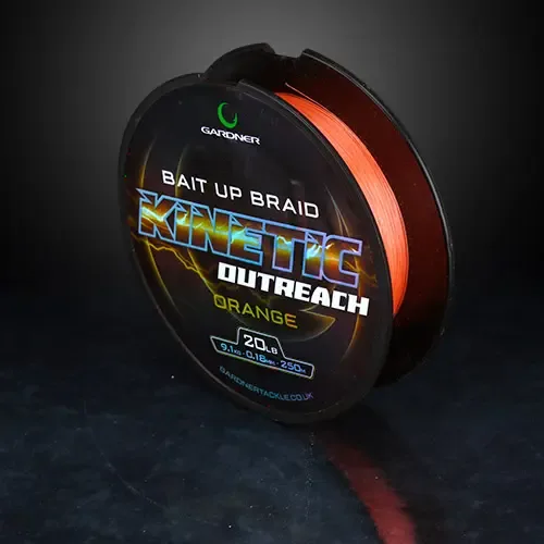 Gardner Kinetic Outreach Bait-Up Braid 20lb 250m