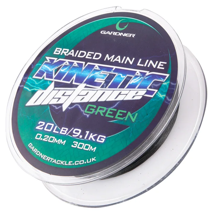 Gardner Kinetic Distance Braided Mainline 20lb 0.20mm 300m