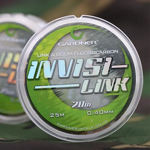 Gardner Invisi Link 25lb — 20Ib+ (9.1Kg+), 0.40mm