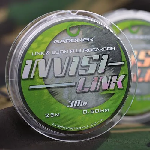 Gardner Invisi Link 25lb — 30Ib+ (13.6Kg+), 0.50mm