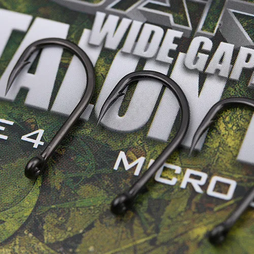 Gardner Covert Dark Wide Gape Talon Tip Hooks — 6, Barbless