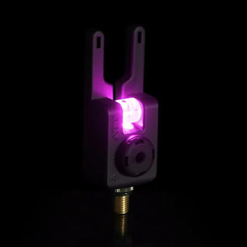 Gardner Tackle Gardner ATTa Underlit Bite Alarms & V2 ATTx Deluxe Receiver Set of 3 - Purple