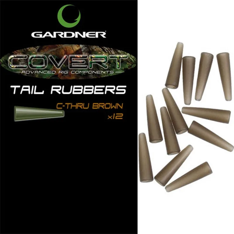 Gardner Tackle Gardner Covert Tail Rubbers - Green