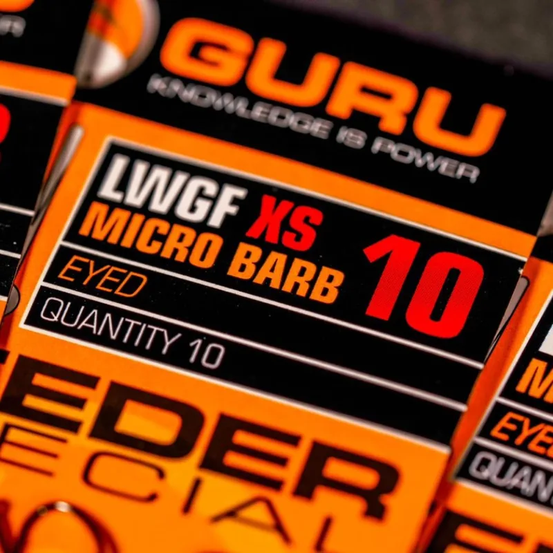 Guru Feeder Special XS Eyed Hooks - 12