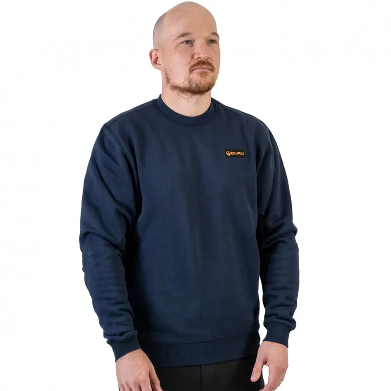 Guru Patch Crewneck Navy - Medium