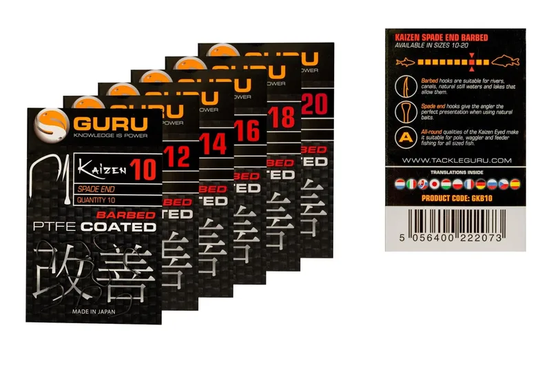 Guru Kaizen Spade End Hooks — 20