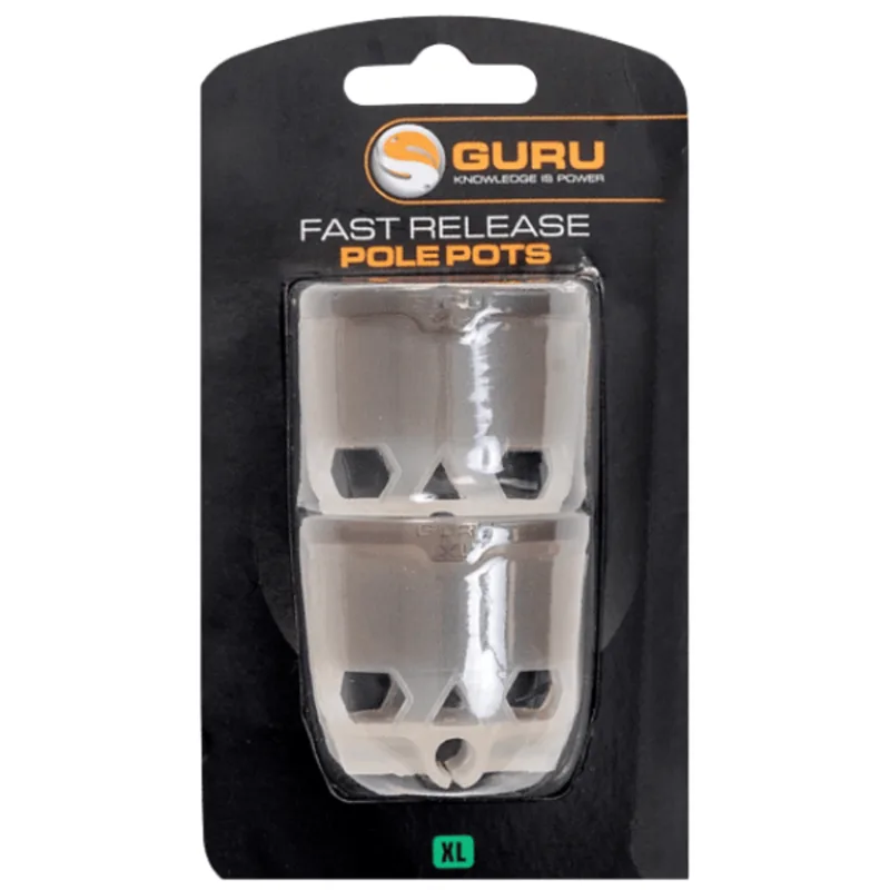 Guru Fast Release Pole Pots x 2 — X-Large