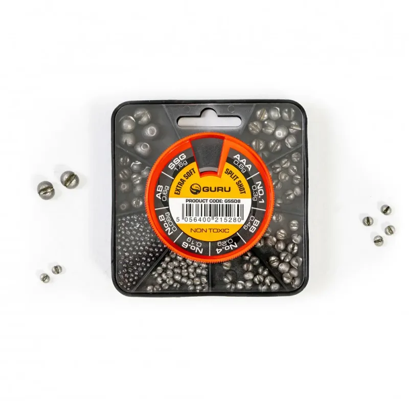 Guru Compartment Non-Toxic Split Shot Box