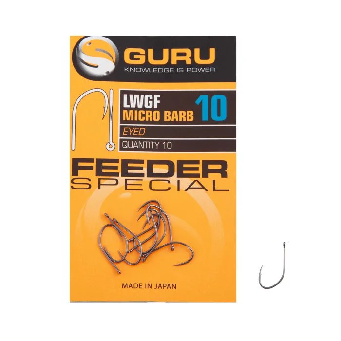 Guru LWG Feeder Special Eyed Hooks