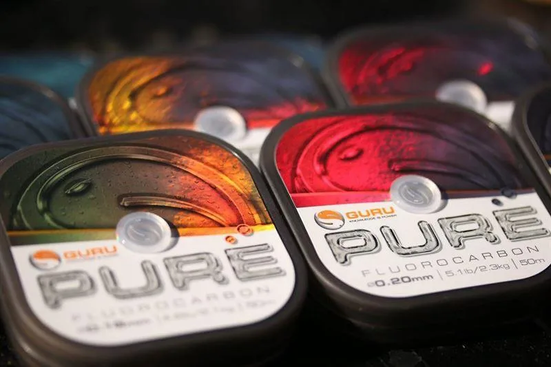 Guru Pure Fluorocarbon — 5.1lb, 0.20mm