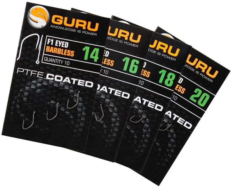Guru F1 Eyed Hooks — 14
