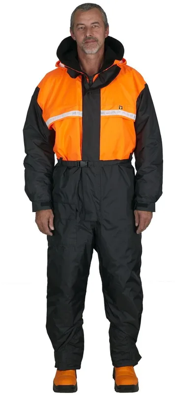 Guy Cotten Narvik One Piece Suit Black Orange