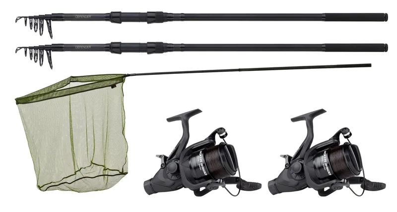 JRC Defender 2 Rod Carp Kit