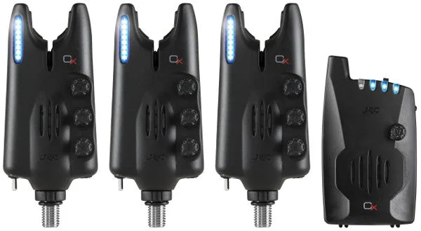 JRC Radar CX Bite Alarm 3 + 1 Set Blue
