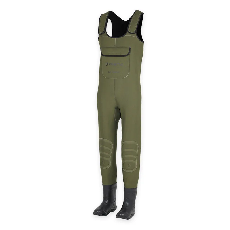 Kinetic Neoclassic Cleated Bootfoot Waders Green, UK 11-11.5 / EU 46-47