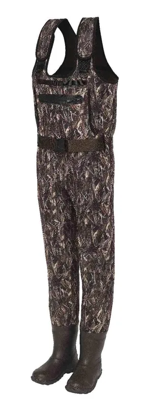 Kinetic Neorush Bootfoot Cleated Camo Waders