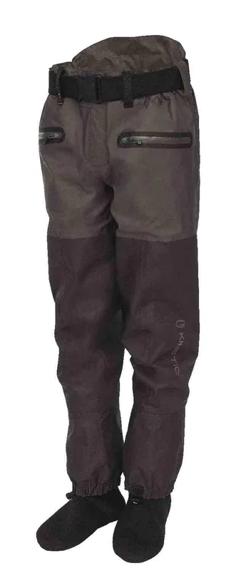 Kinetic X5 Waist Stockingfoot Waders - Boulder Grey, Small