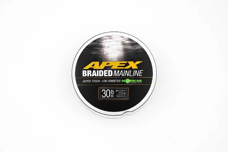 Korda Apex Braided Mainline - 30lb, 1200m