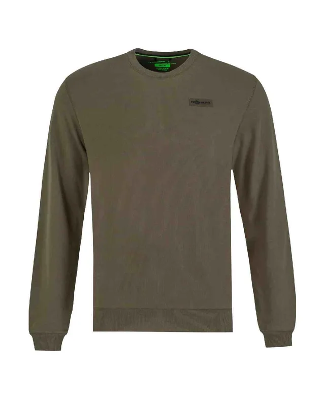 Korda Patch Crewneck Dark Olive