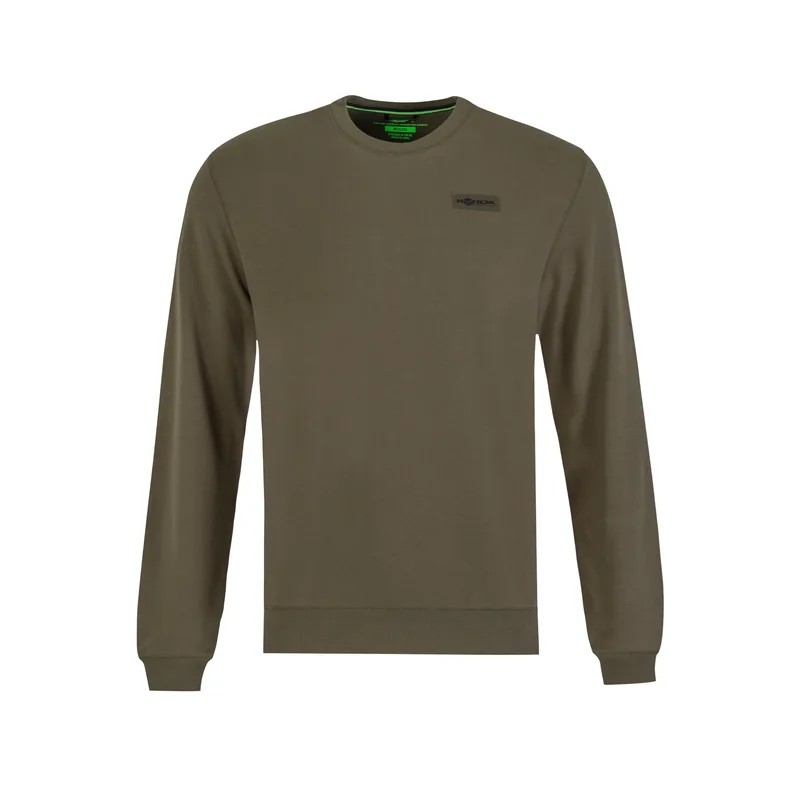 Korda Patch Crewneck Dark Olive - Medium