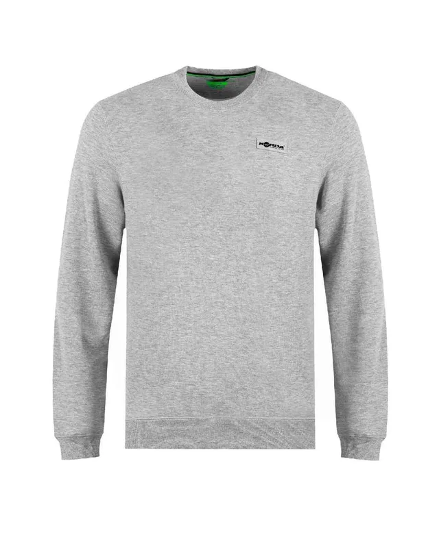 Korda Patch Crewneck Heather Grey - Small