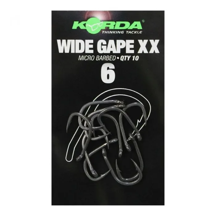 Korda Wide Gape XX Hooks - 4