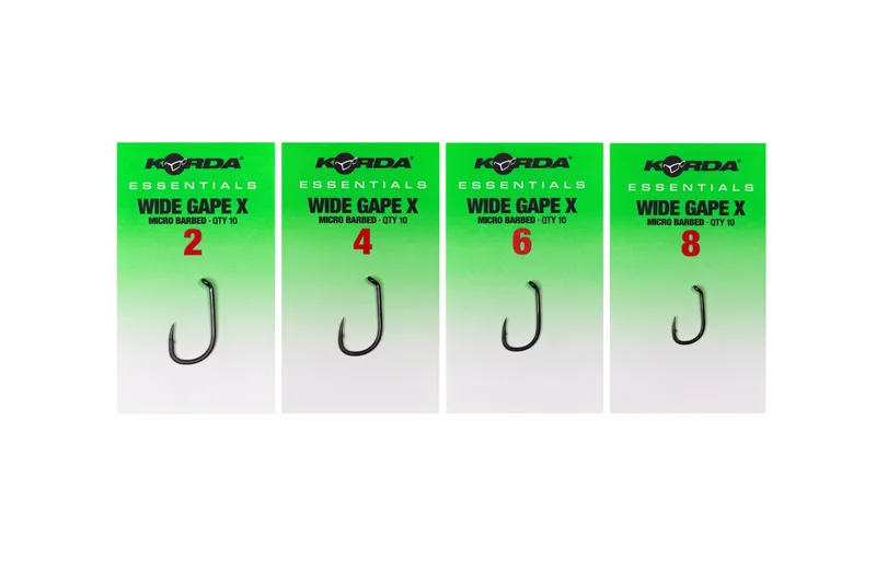 Korda Essentials Wide Gape X Hooks