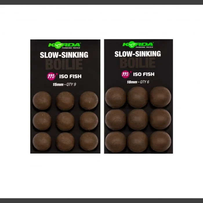 Korda Artificial Slow Sinking Boilie — 15mm, ISO Sweet