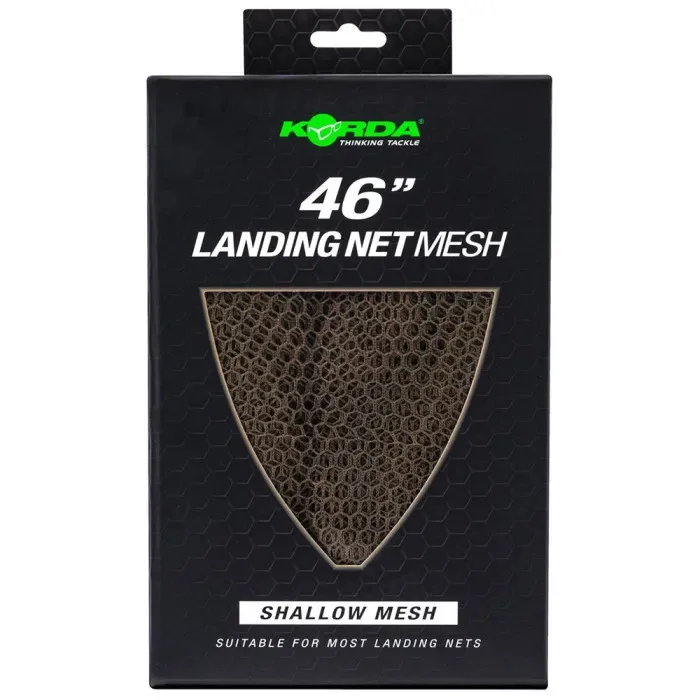 Korda Landing Net Mesh Shallow — 46 Inch