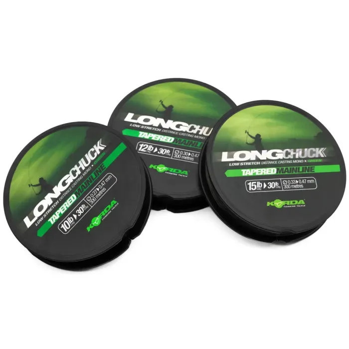 Korda LongChuck Tapered Green Mainline 300m