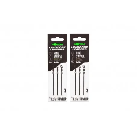 Korda Kable Leadcore Leader Ring Swivel