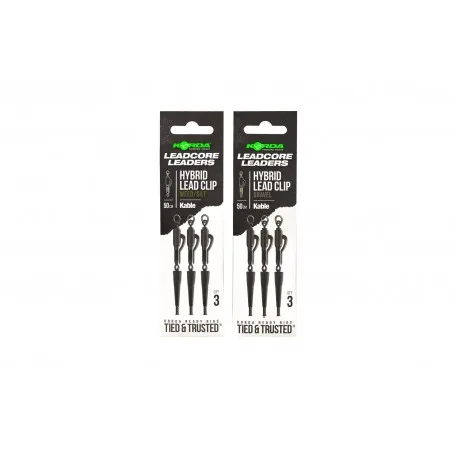 Korda Kable Leadcore Leader Hybrid Lead Clip