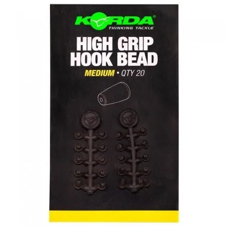 Korda High Grip Hook Beads — Medium
