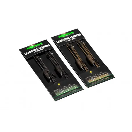 Korda Kable Leadcore Leader Heli-Safe — Gravel, 1m