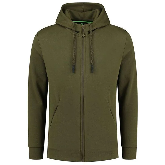 Korda Kore Zip Pro Hoodie Olive