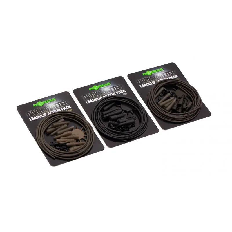 Korda Dark Matter Leadclip Action Pack