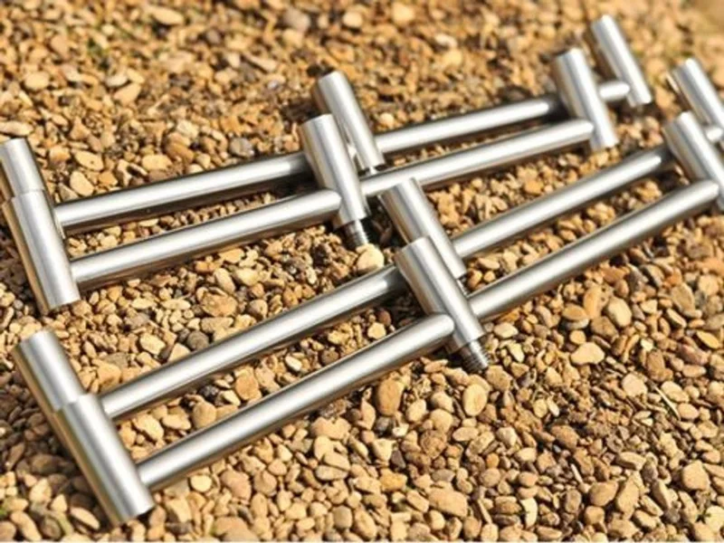 Korda Singlez Stainless Buzz Bar — 3 Rod, 10.5 Inch