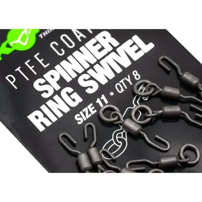 Korda PTFE Coated Spinner Ring Swivel