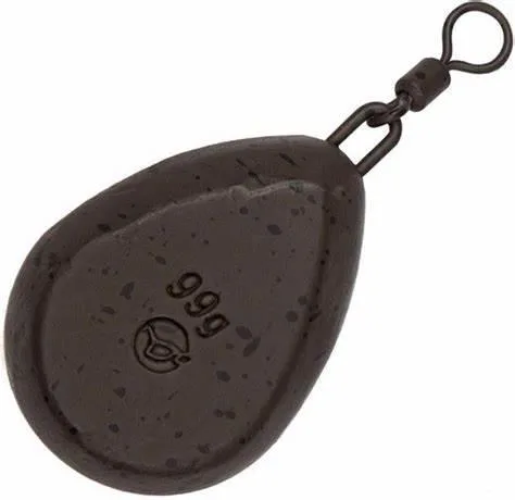 Korda Flat Pear Swivel Leads — 1.5oz
