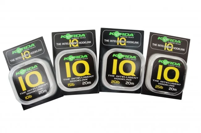 Korda IQ Fluorocarbon Hooklink — 10lb