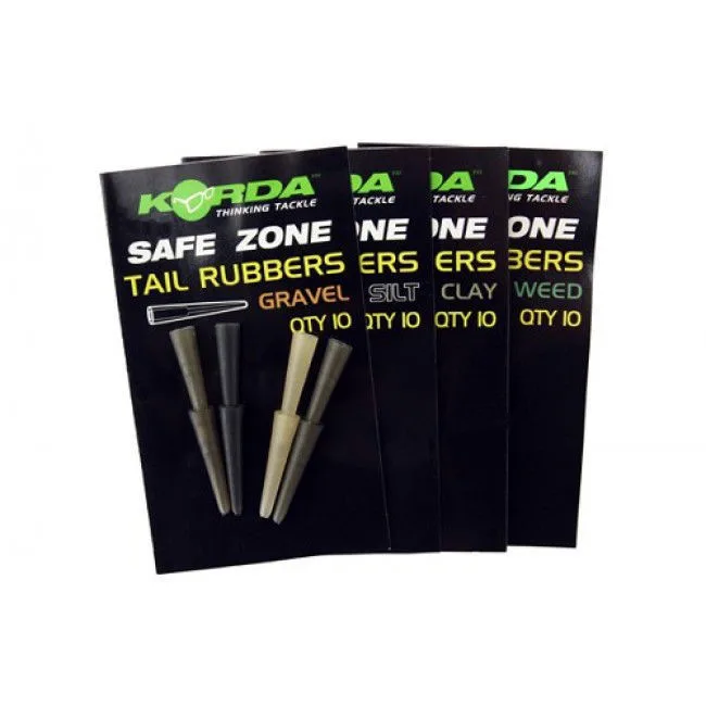 Korda Safe Zone Tail Rubber — Clay