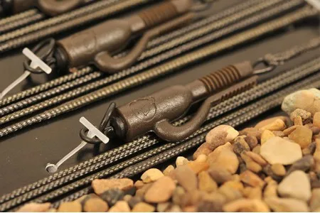 Korda Kable Leadcore Leader Hybrid Lead Clip — Gravel, 1m
