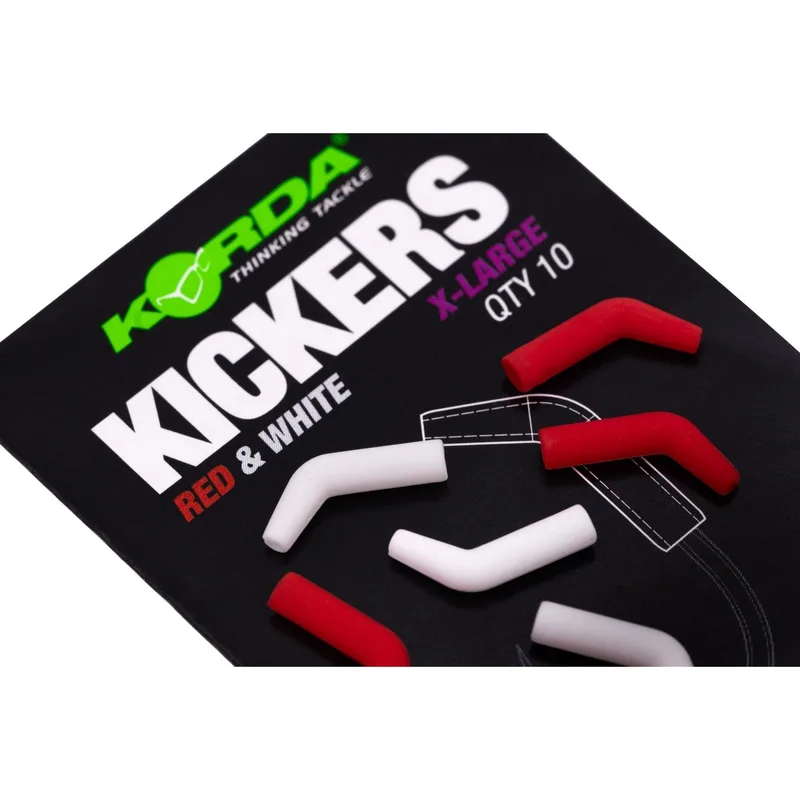 Korda Kickers — X-Large, Red / White