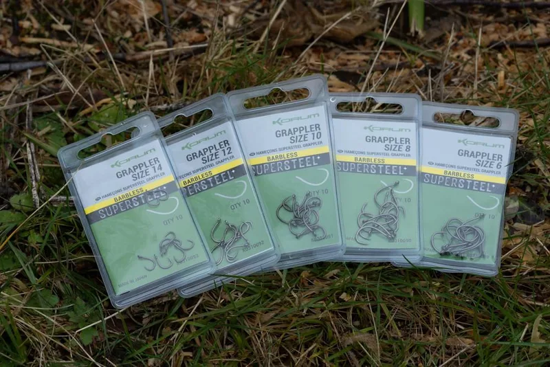 Korum Supersteel Grappler Hooks