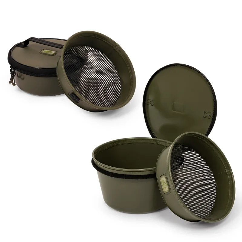 Korum EVA Solid Groundbait Bowl & Riddle — Deep