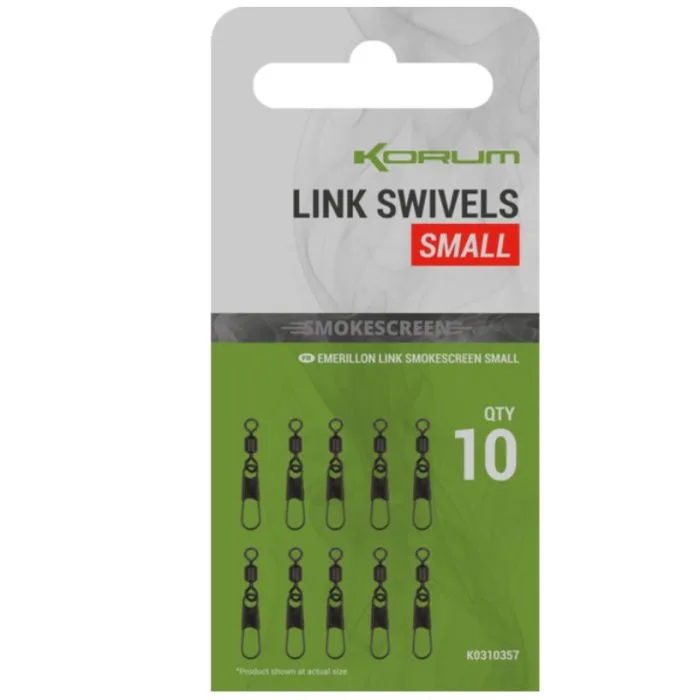 Korum Smokescreen Link Swivels