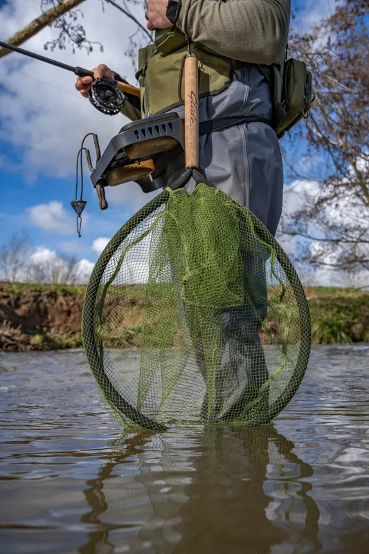 Korum Glide Wading Net – Latex 26″